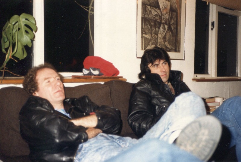 Ray with Cozy Powell